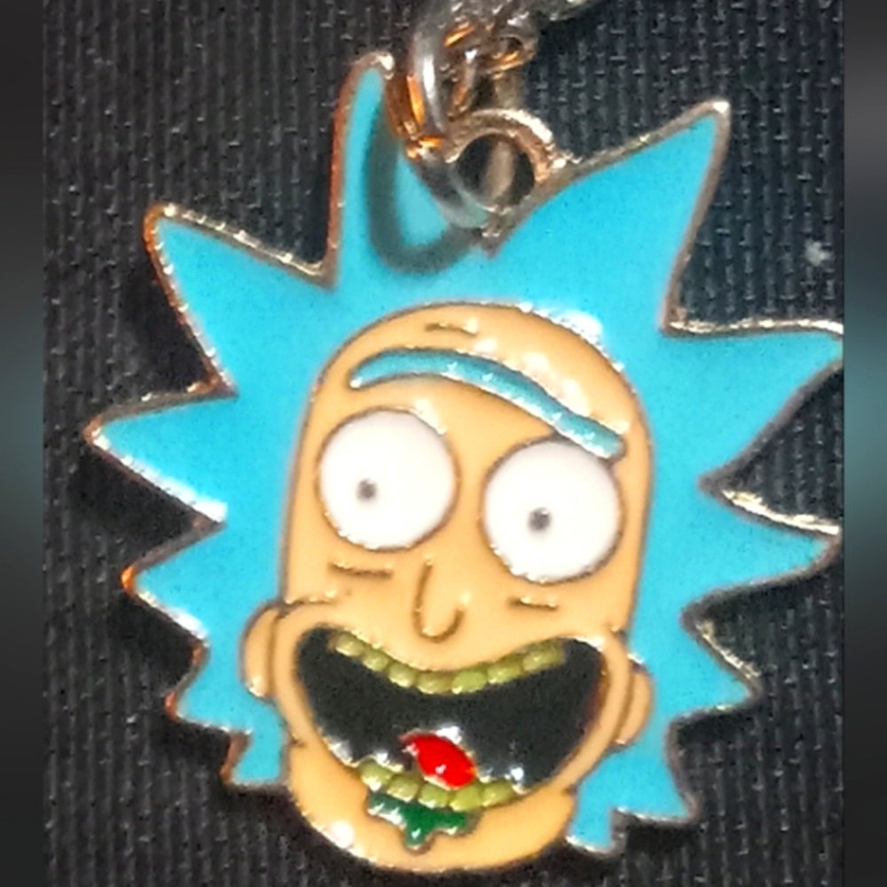 Rick and morty, RICK pendant and chain